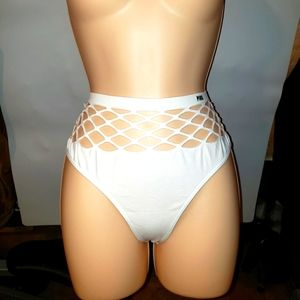 Pink Victoria Secret High Waisted Thong